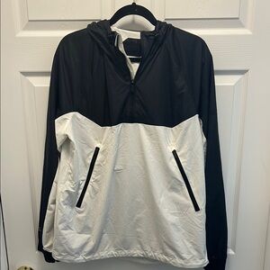 Under Armour Black and White Windbreaker